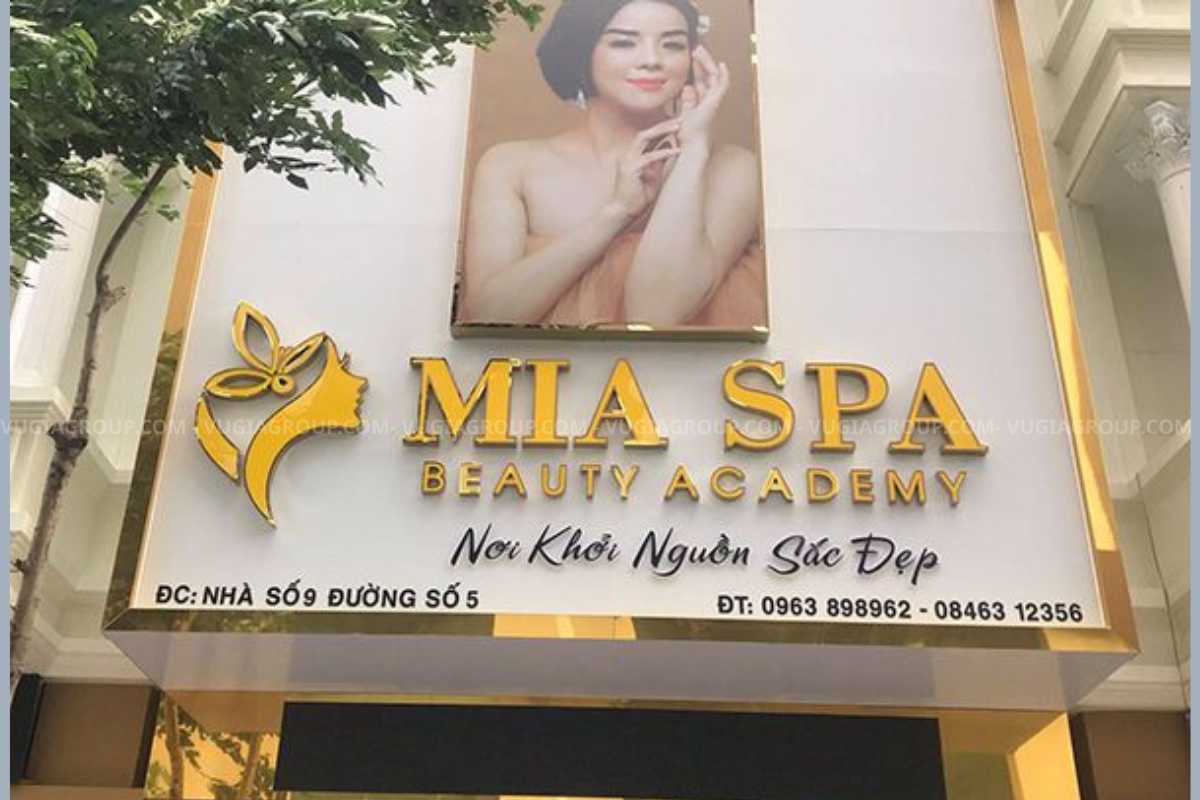 Bảng hiệu Spa 11