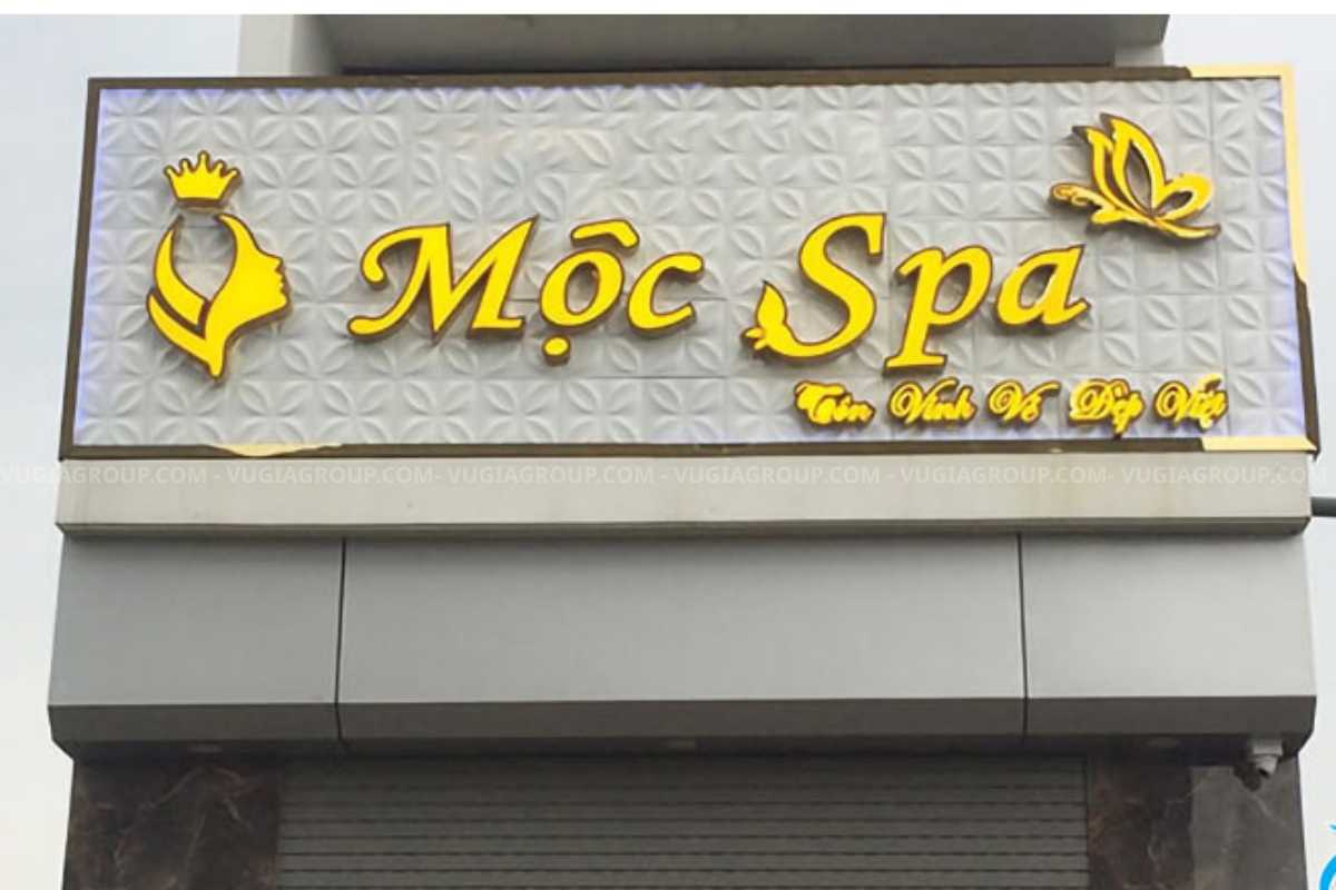 Bảng hiệu Spa 5