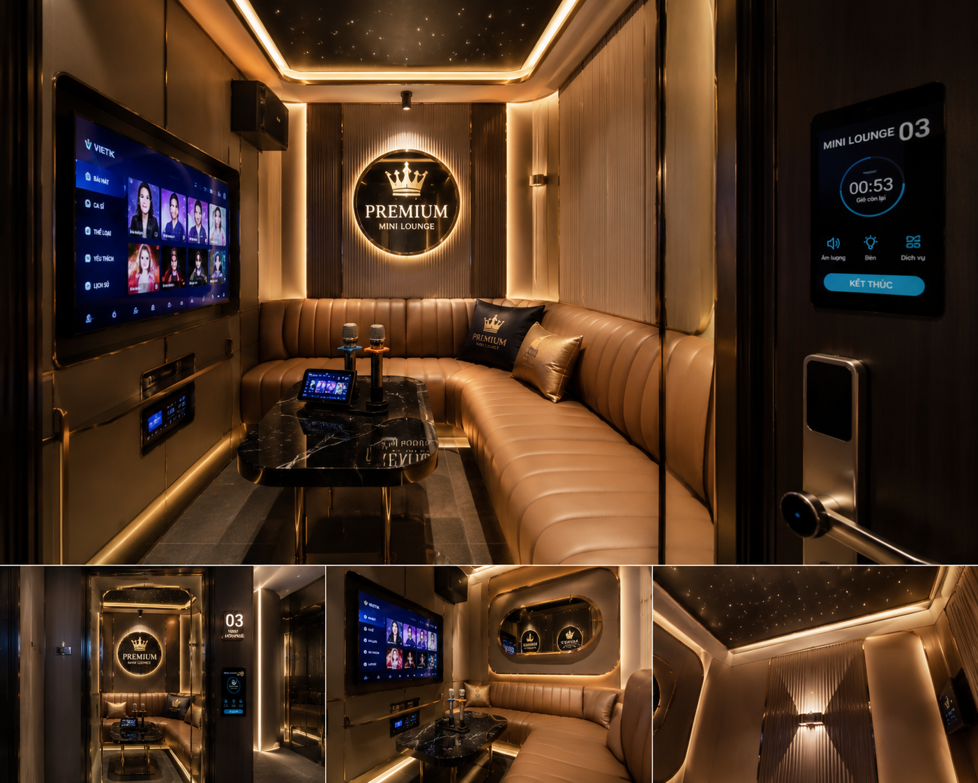 Premium Mini Lounge là xu hướng thiết kế Karaoke Box 2026