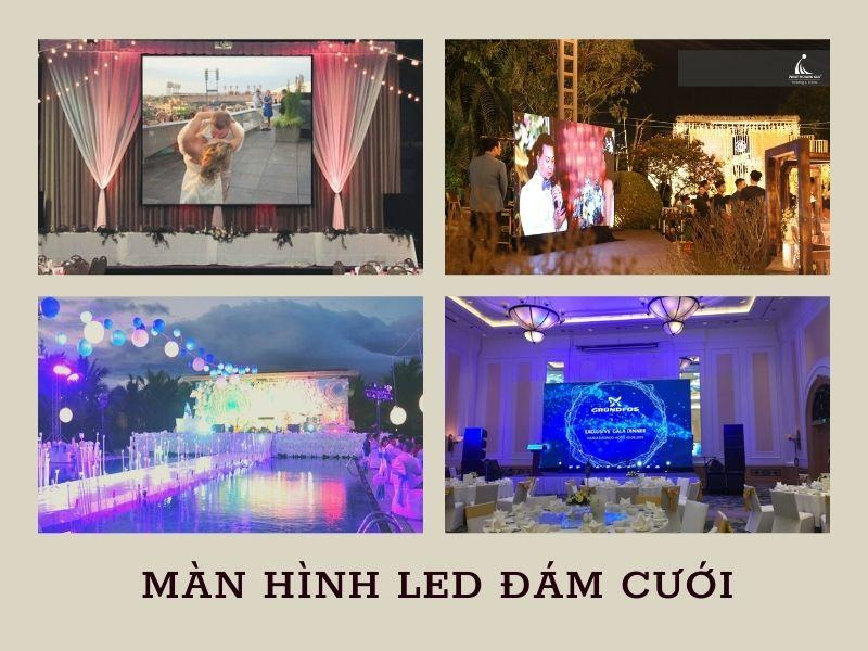 Màn hình Led đám cưới 
