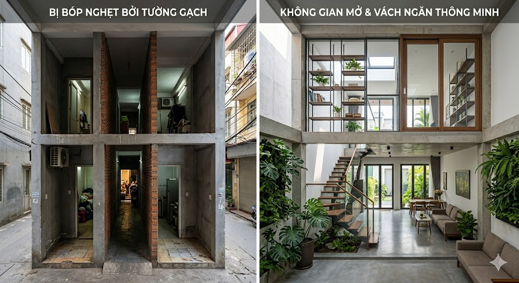 Úng dụng không gian mở 