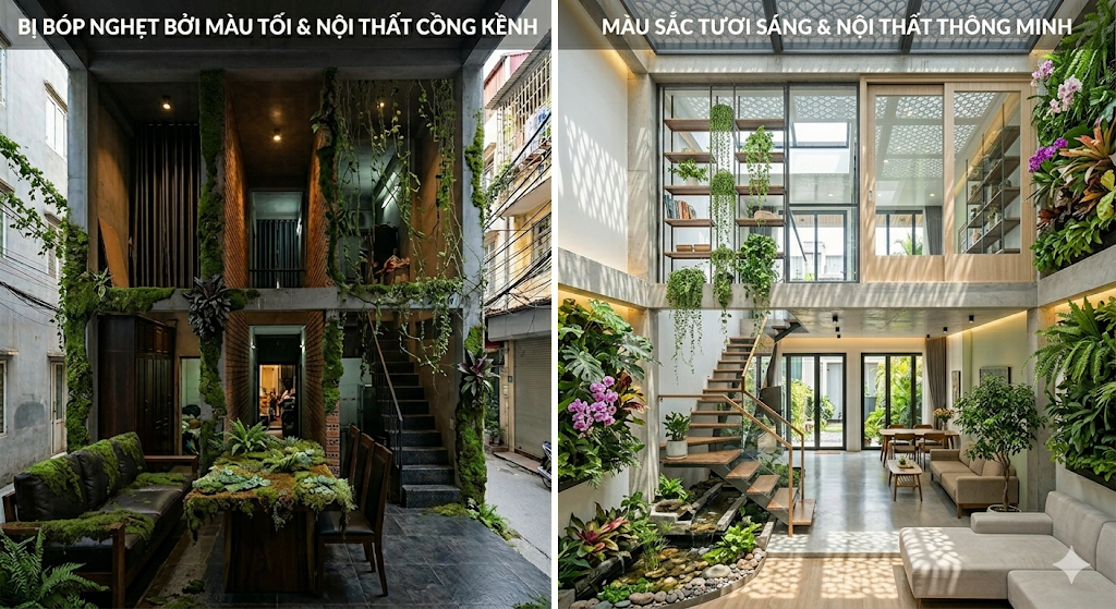 Đưa thiên nhiên vào không gian sống 