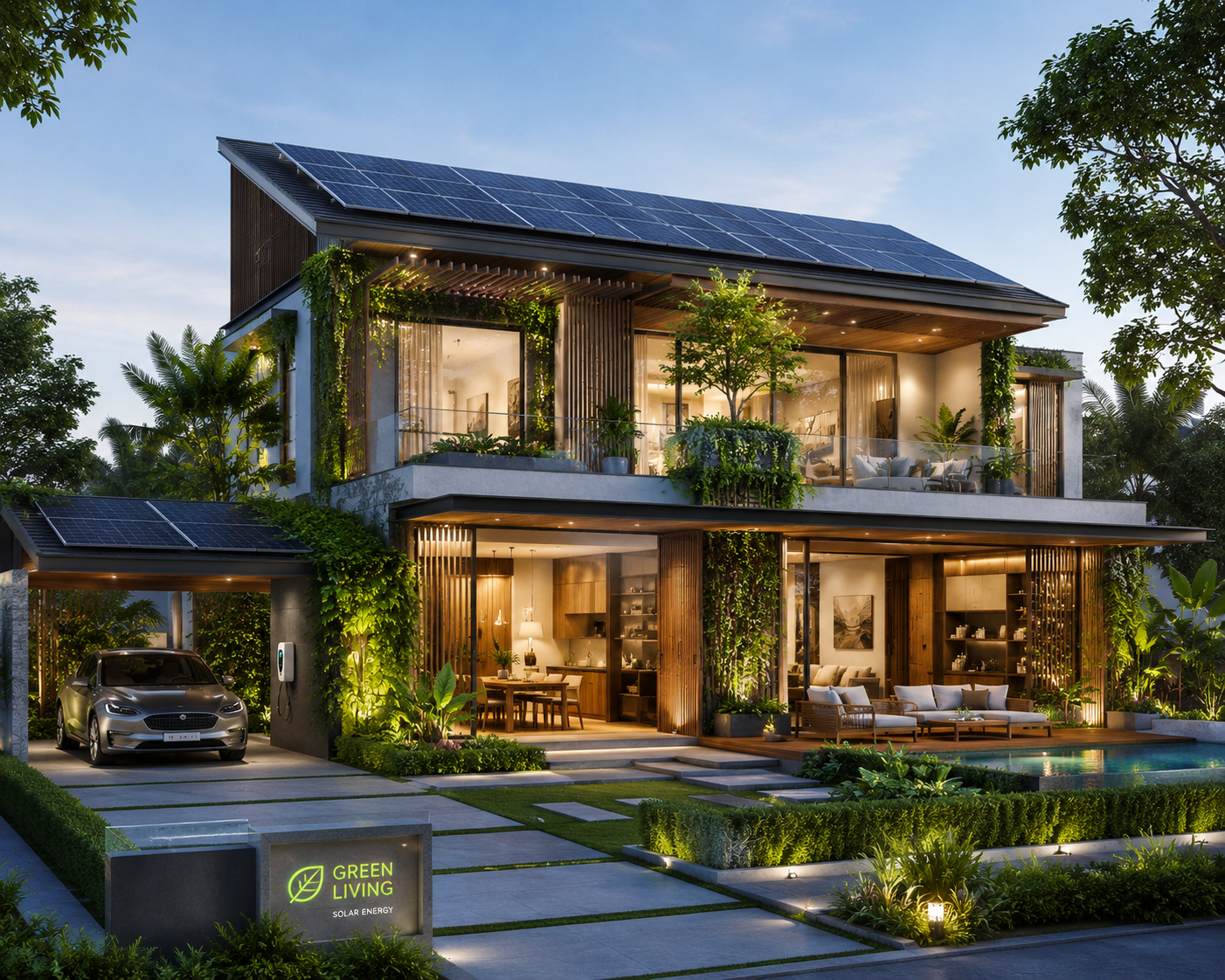  Nhà ở bền vững và kiến trúc xanh năm 2026