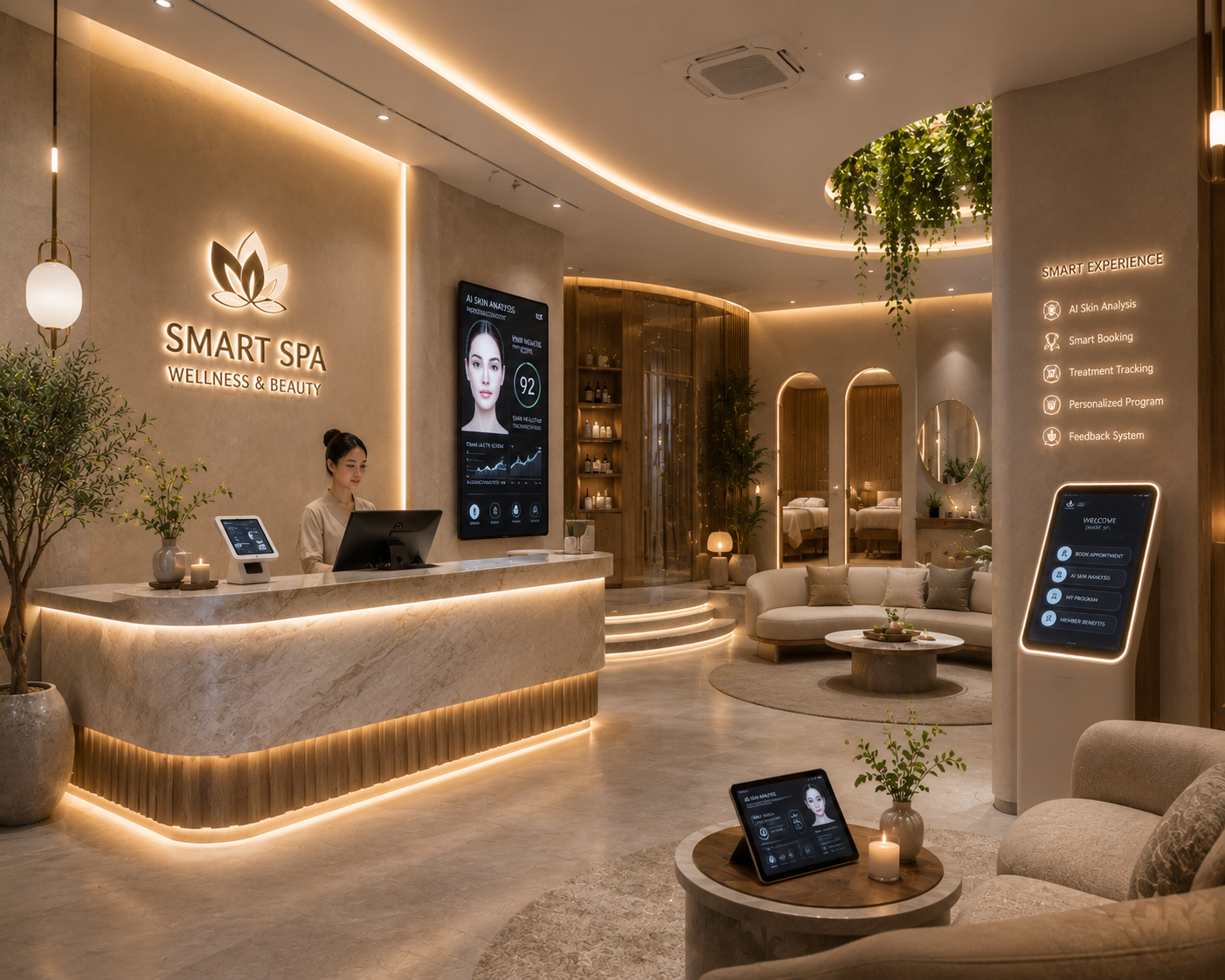  Không gian Smart Spa tích hợp công nghệ AI