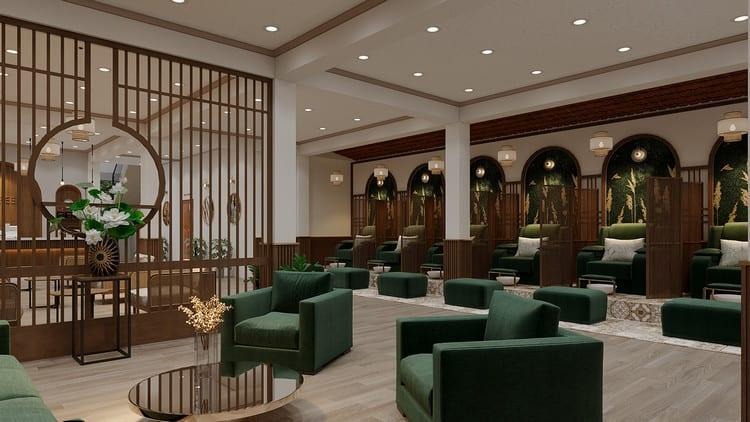 Indochine kết hợp vẻ đẹp Á Đông và kiến trúc Pháp