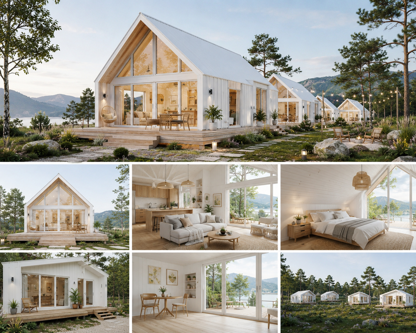 Homestay Lắp Ghép Phong Cách Scandinavian